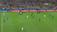 Gotze seen on the wide left flank.